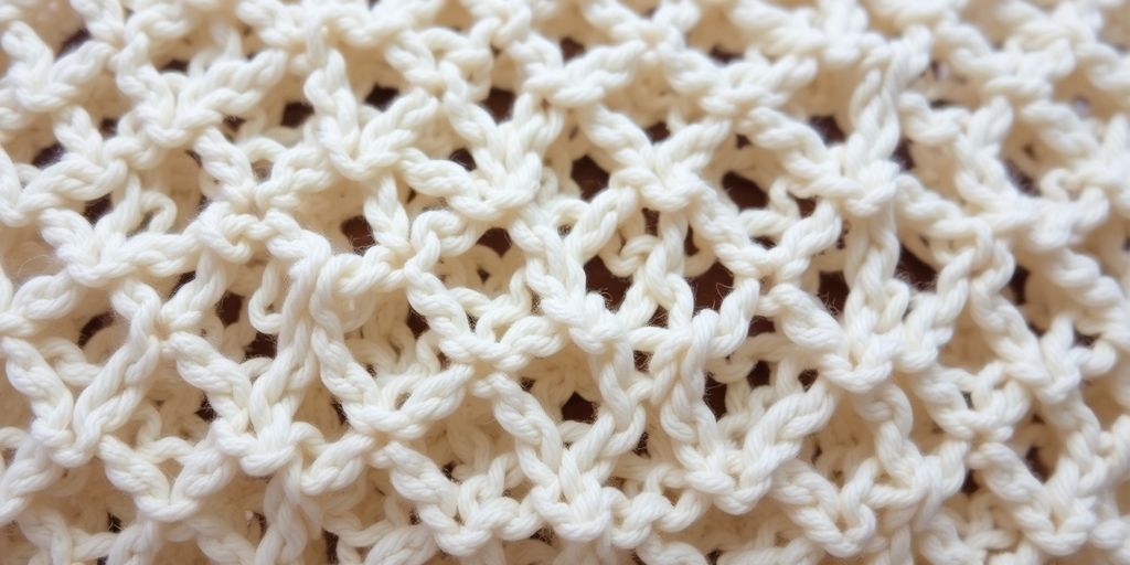 Luftiges Lochmuster stricken – Anleitung