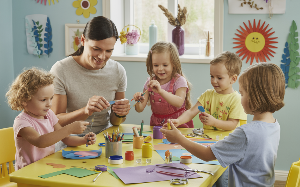 Warum basteln mit Kindern so wichtig ist