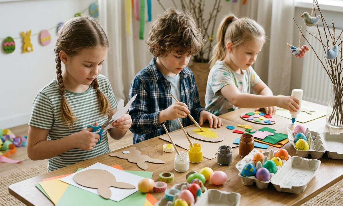 Basteln Ostern Kinder 8 Jahre – Kreative Ideen